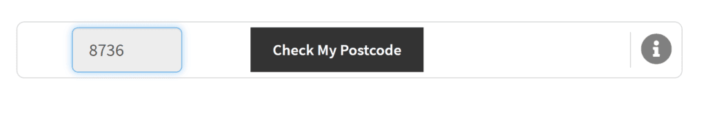 Check My PostCode for WooCommerce, screenshot 1